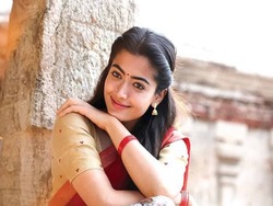 Rashmika Mandanna in Saree