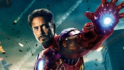 Robert Downey Jr As Iron Man Movie Wallpaper