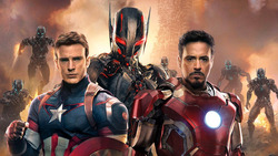 Robert Downey Jr As Iron Man With Captain America Movie Wallpaper
