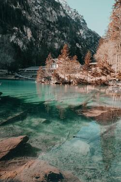 Scenic View Of Lake During Daytime