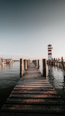 Sea Port Light House Photo