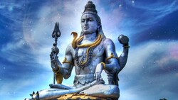 Shiva Sutras And Signs of Auspiciousness Statue