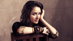 Shraddha Kapoor on Chair Cute Photo