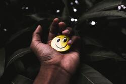 Smiley in Hand