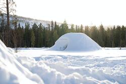 Snow During Winter Season