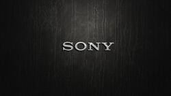 Sony Company Brand Logo background