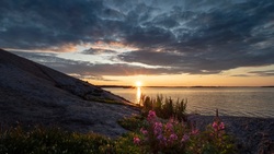 Sunset View Over River 4K