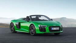 Superb Green Audi Car 4K