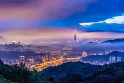 Taiwan Night View Photo