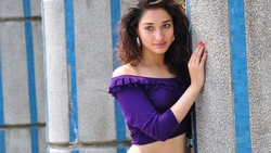 Tamannaah Bhatia Wall Pose