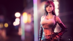 Tifa Lockhart  Final Fantasy Video Game Photo