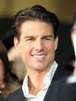 Tom Cruise Smiling Face Photo