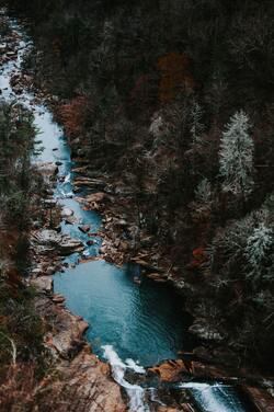 Top View of River Photo