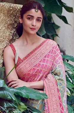 Traditional Look of Alia Bhatt