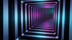 Tunnel Abstract 4K Wallpaper