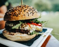 Veg Burger Food Photo