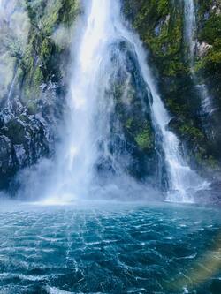 Waterfall View From River