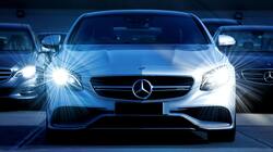 White Mercedes Benz Car Wallpaper