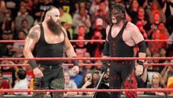 WWE Star Kane vs Strowman Wallpaper