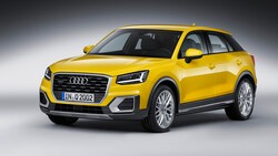 Yellow Audi SUV Car 4K