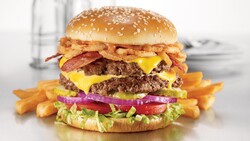 Yummy Burger HD Wallpaper